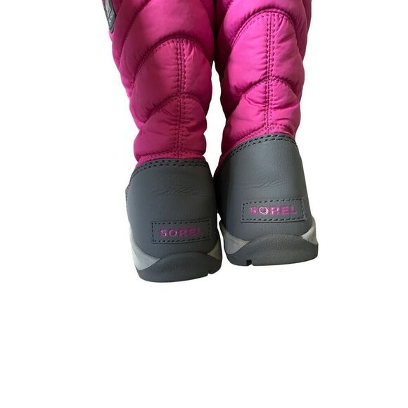 Sorel Whitney Pink Snowboots size 7 Women’s Waterproof Pull On - Picture 11 of 12